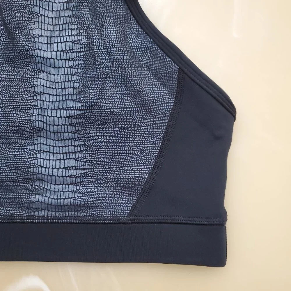 Zyia Active Black Kakadu Brilliant Back Mesh Bra - Picture 8 of 13